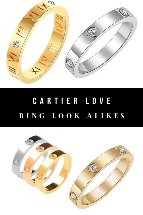 mens cartier ring replica|cartier love ring look alike.